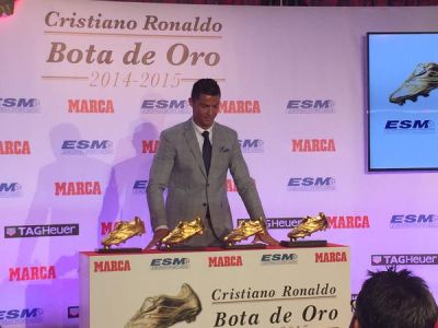 Kriştianu Ronaldo “Qızıl buts”a sahib çıxdı