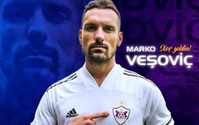 Marko Veşoviç rəsmən “Qarabağ”da