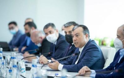 Sahil Babayev boksçularla görüşdü