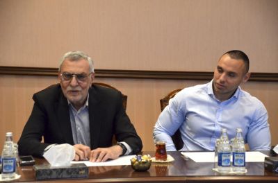 Milli Olimpiya Komitəsində avarçəkmə üzrə xarici ekspertlə görüş olub