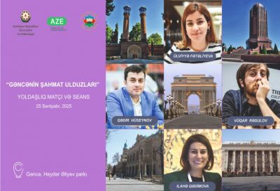 Gəncədə III MDB Oyunlarına dəstək məqsədi ilə şahmat yarışı keçiriləcək