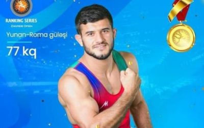 Azərbaycan millisindən Zaqrebdə ilk qızıl medal