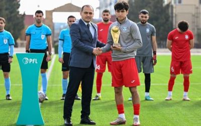 PFL ayın ən yaxşı qolunun müəllifini mükafatlandırdı