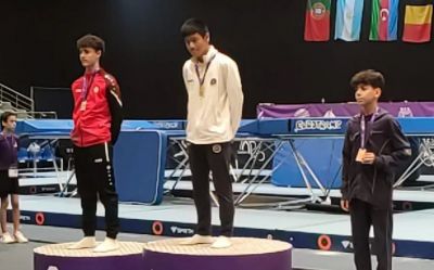 Azərbaycan gimnastları Portuqaliyada üç medal qazanıblar
