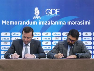 AFFA və Qarabağ Dirçəliş Fondu arasında Memorandum imzalanıb
