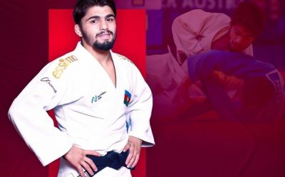 Azərbaycan cüdoçusu Böyük Dəbilqə turnirində üçüncü yeri tutub