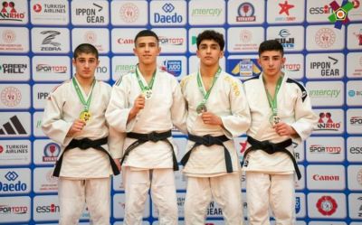 Azərbaycan cüdoçularından ilk gündə 12 medal