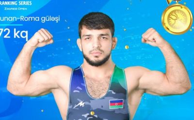 Azərbaycan güləşçisi Zaqreb qızıl medal qazandı