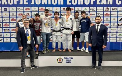 Cüdo millimiz Avropa Kubokunda birinci yeri tutub