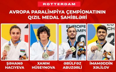 Azərbaycan paraatletlərindən 13 medal