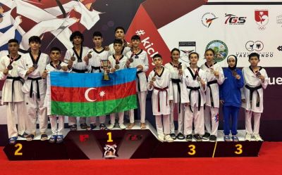 Taekvondoçularımız Albaniyada 14 medal qazanıblar