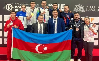 Azərbaycan karateçiləri “Marsel Open” turnirində 5 medal qazanıblar