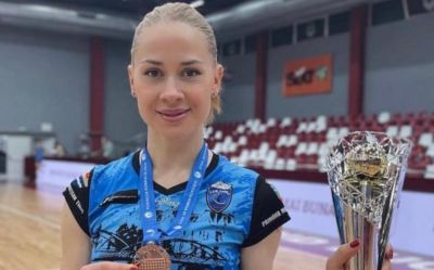 Millimizin voleybolçusu Rumıniya çempionatının bürünc medalını qazanıb