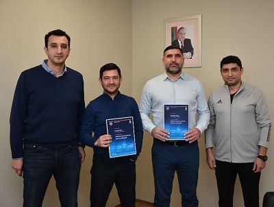 UEFA PRO lisenziya və diplomlar təqdim olunub