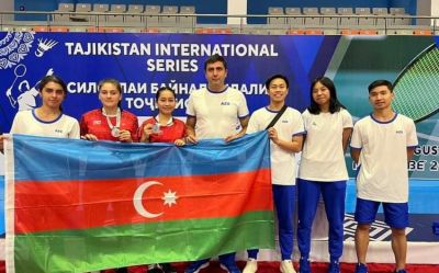 Azərbaycan badmintonçuları beynəlxalq turnirdə 3 medal qazanıblar