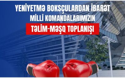 Boks yığmalarımız MDB Oyunlarına Bakıda hazırlaşır