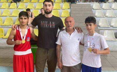 Boksçularımız Gürcüstanda 13 medal qazanıblar