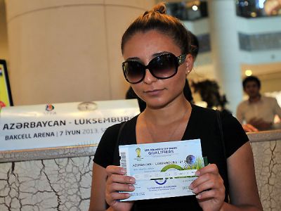 Azərbaycan - Lüksemburq: Bilet satışı davam edir