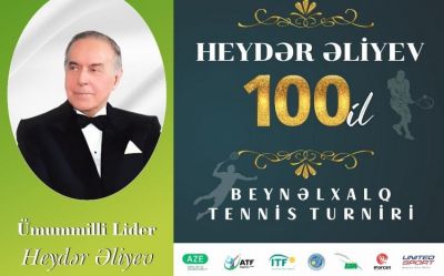 Ulu öndərin 100 illiyinə həsr olunan Avropa Tennis Turnirinə yekun vurulub