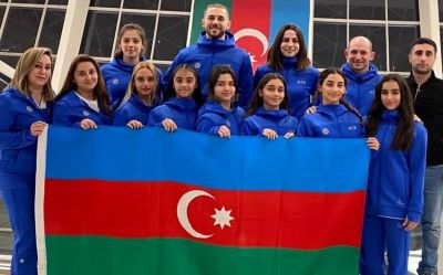 Azərbaycan gimnastları Avropa çempionatı üçün Türkiyəyə yollanıblar