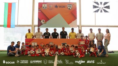 III “Neftçili Yay” Futbol Düşərgəsində 2-ci qrup mükafatlandırıldı