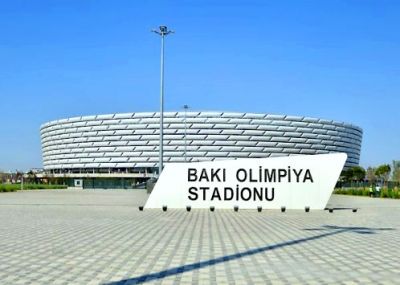Olimpiya stadionunun ot örtüyü dəyişdirilir